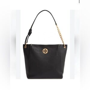 Tory Burch Everly Leather Hobo Bag